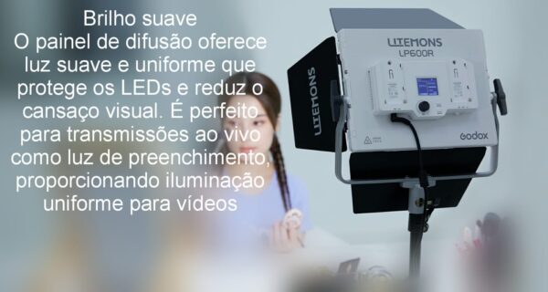 Iluminador Led Light Godox LP 600 Bi(Litemons) - Image 8