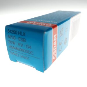 Lâmpada Osram 6v 20w 64250