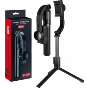 Estabilizador Tripé De Celular Pau De Selfie Controle R15
