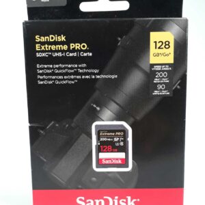 Cartão de Memória Extreme Pro SDXC UHS-I 128GB/200MB/s