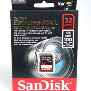 Cartão de Memória ExtremePro32GB 100MB/s SDHC UHS-I