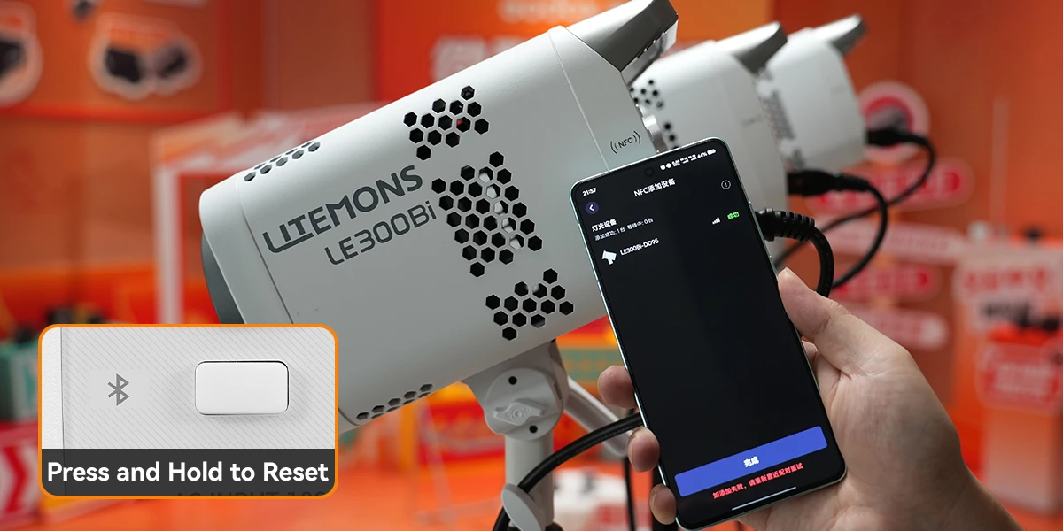 Godox Litemons LE300Bi (320w)TLCI e CRI de até 98. - Imagem 8