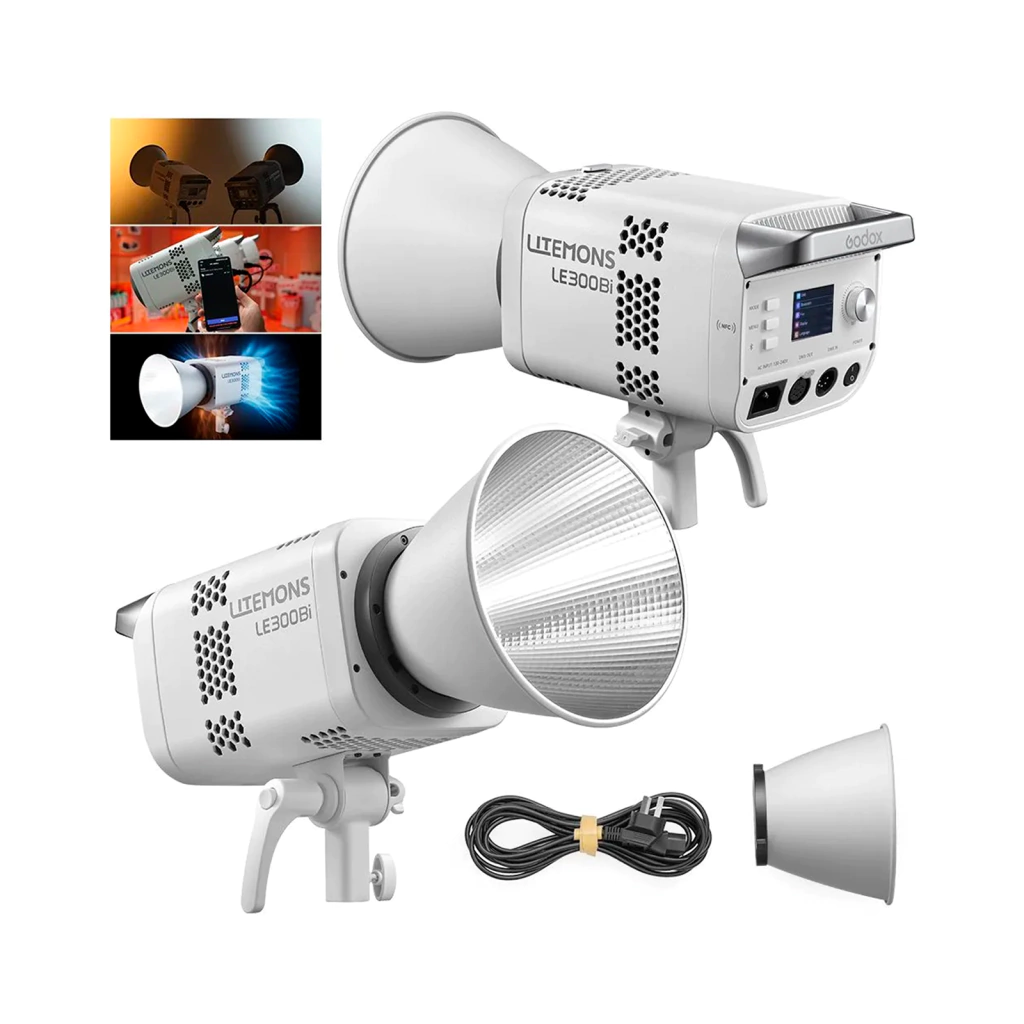 Godox Litemons LE300Bi (320w)TLCI e CRI de até 98. - Imagem 9
